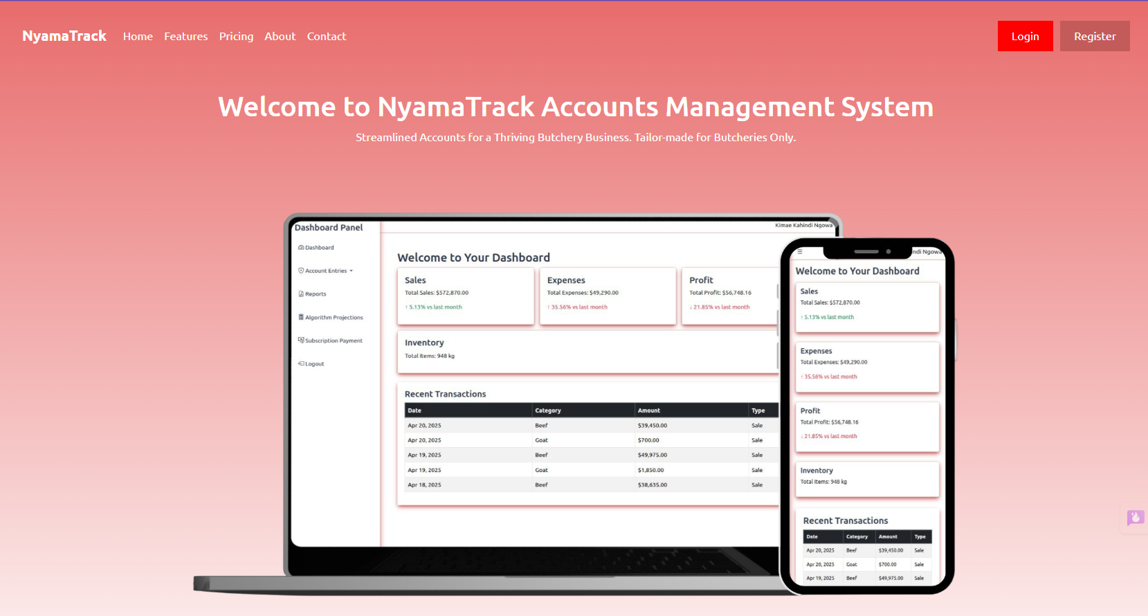 Butchery Management System