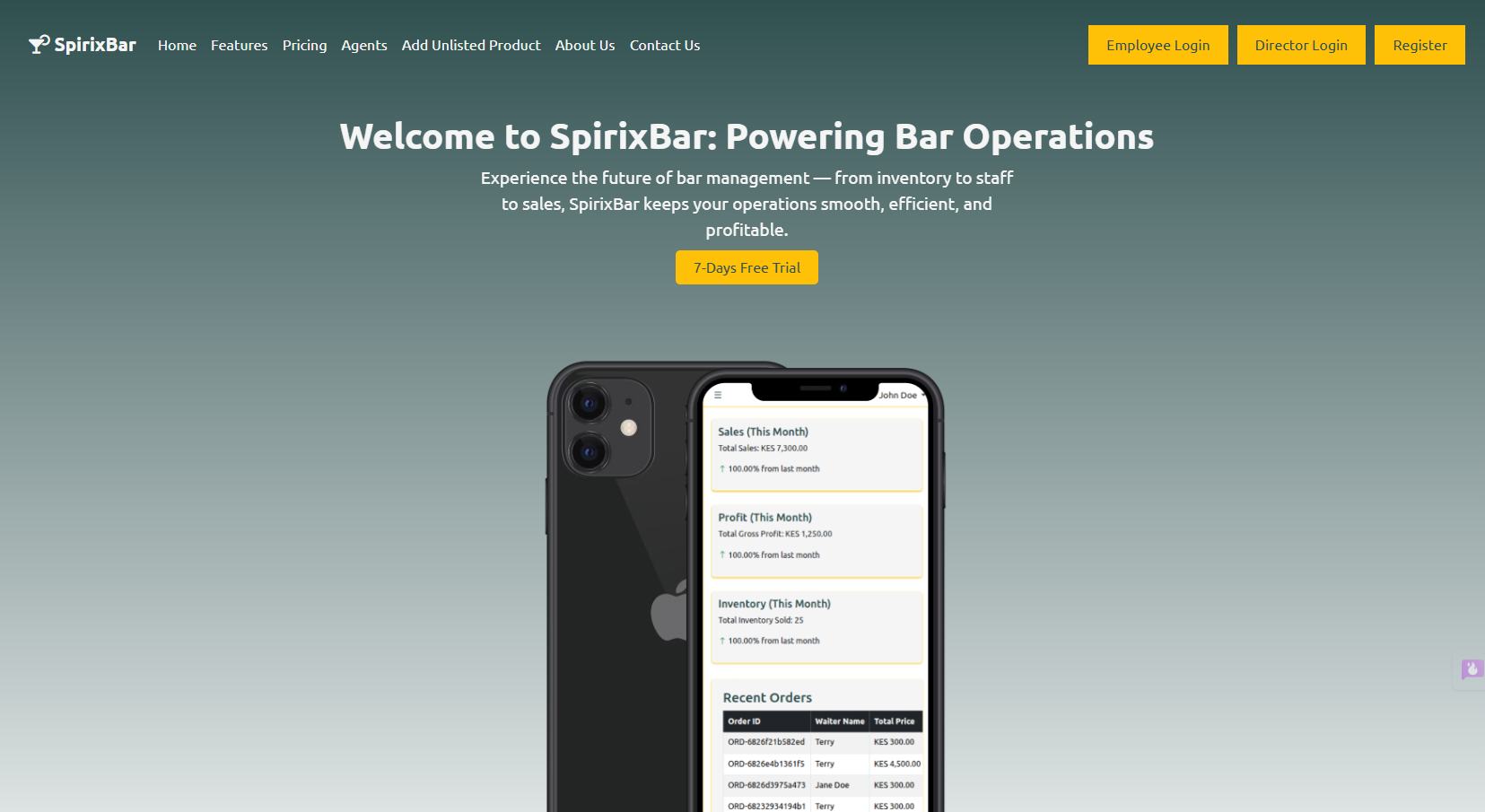 Bar Management System